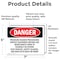 Signmission Pressure Washer Procedures Inspect Equipment, 7 in W x Rectangle, Vinyl Decal OS-2PACK-DS-D-57-L-2443 - alternate 3